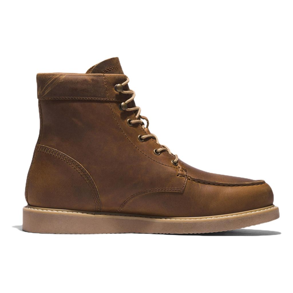 Timberland Newmarket 2 Top Layer Cowhide Warm Wear-Resistant Casual Comfortable Mid-Calf Outdoor Boots Men boots Brown A5M6Z231