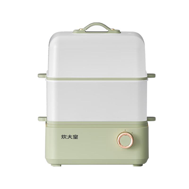 COOKER KING Electric Steamer and Egg Cooker CN plug (adapter included) 3L