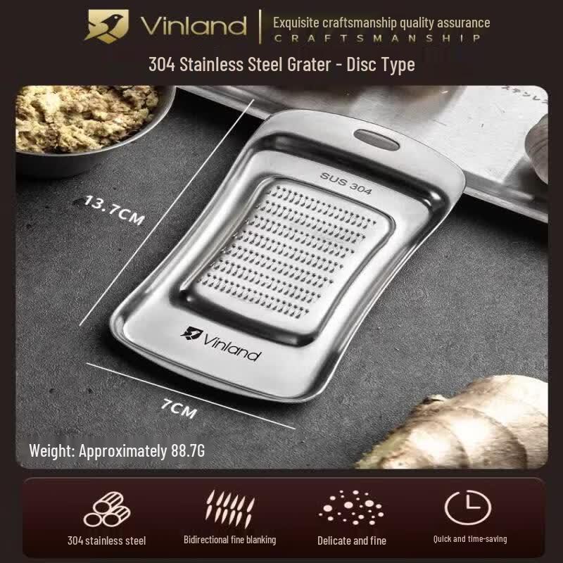Qiwei 304 Stainless Steel Multi-purpose Zester and Grater