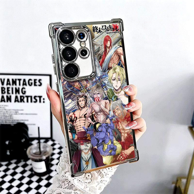 

Record of Ragnarok Anime Soft Phone Case For Samsung Galaxy S26 Ultra S25 Edge S24 FE S23 Plus S22 S21 + S20 Plating Anti-Fall F Samsung S22 Plus