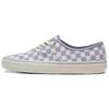 Authentische Schachbrett-Schuhe 'Weiß Lila' VN000BW5LLC