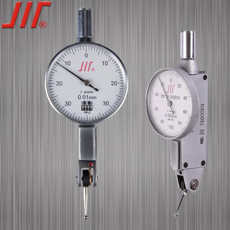 Chengliang High-Precision Lever Dial Indicator 0-0.8mm & 0-0.2mm Calibration Gauge 0.8mm/0.01mm