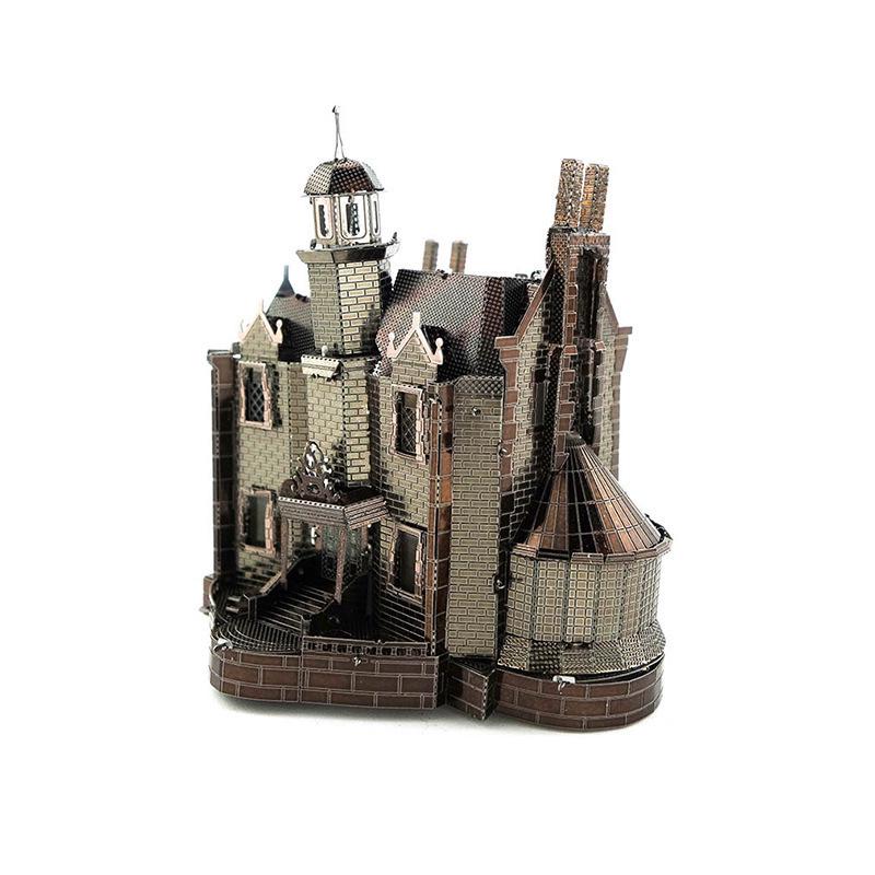 

Ghost Castle 3D Stainless Steel Puzzle - DIY Assembly, Glue-Free