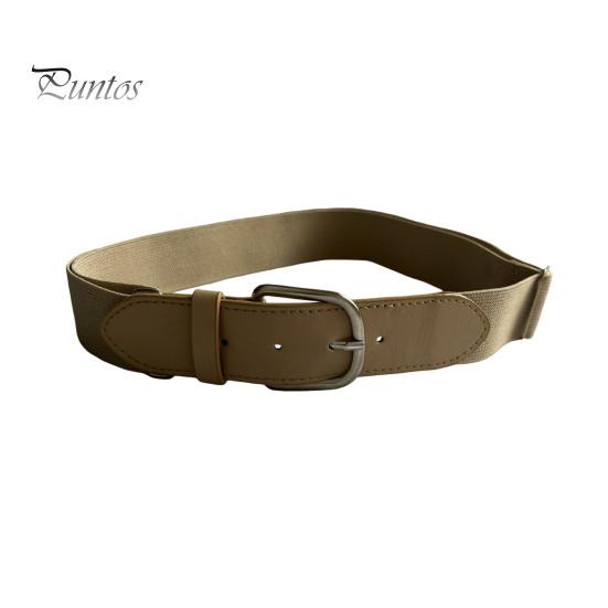 Baseball-Gürtel mit verstellbaren Löchern, elastisches Design, für Jugendliche und Erwachsene, bequemer Stretch-Gurt, Kunstledergürtel, Sport-Accessoire