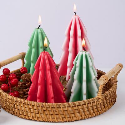 3D Baum Silikon Kerzenform DIY Handgemacht Weihnachtsbaum Basteln Geschenke Machen Aromath Seife Harz Betonform Heimdekor Zubehör