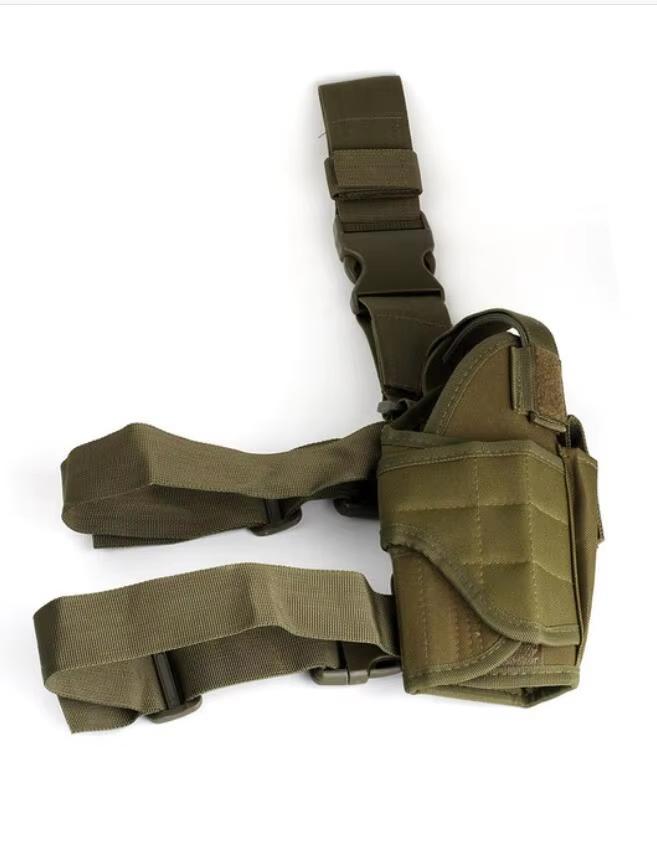 Quick-Draw Leg Holster for Tactical Training & Outdoor Sports - Durable Tactical-Style Gear for Airsoft, Paintball & Simulation