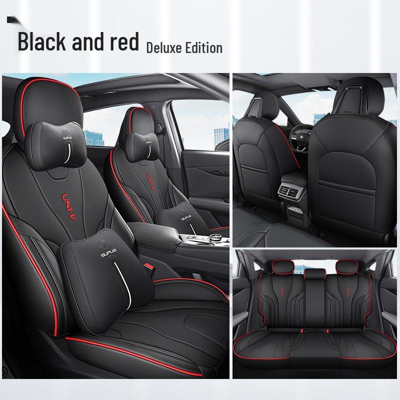 JS Changan UNIV Leather Sports Seat Cushion - All-Season Cover for Uni-V
