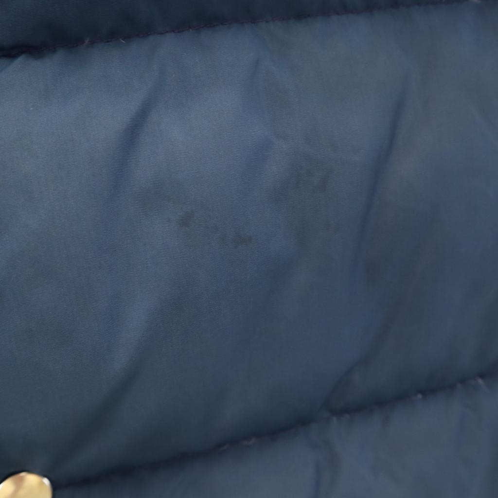 BEQUEME 80er Jahre Vintage Daunenweste M Dunkelblau wendbar Herren Gebraucht