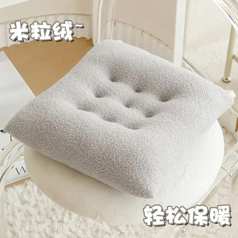 Plush square Cushion Soft Creative Pillow Chair Car Seat Cushions Decorative Tatami Sofa Back Cushion