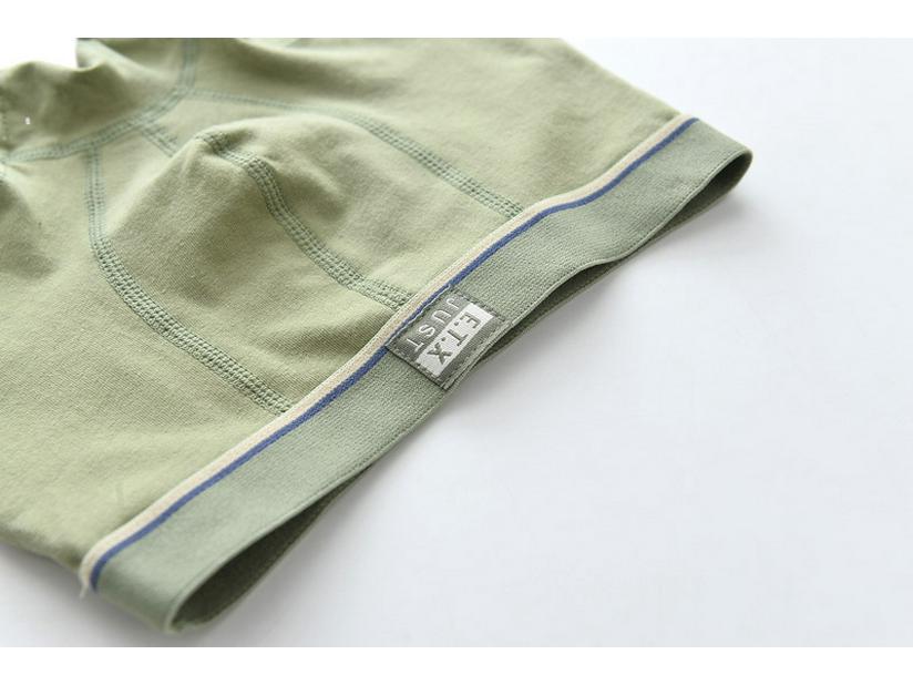 ETX Boys' Mid-Waist Boxer Briefs - Class A, Solid Color, Baby To Big Kids, Comfortable Four-Corner Shorts