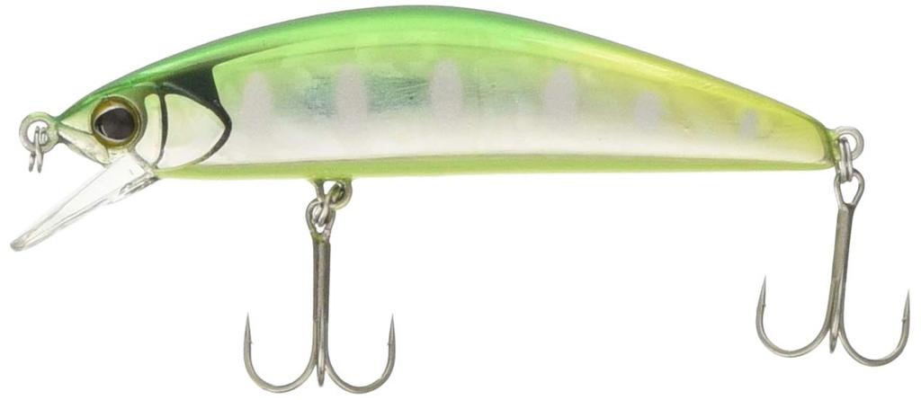JACKALL Minnow Timon Tricolor GT 56mm Flash Greenback Lure 56SR-F 3.7g