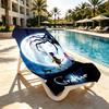 Coraline Print Beach Towel Design, Soft, Lightweight. for Home Bathroom, Spa, Pool, Yoga, Surfing, Camping, Gift for Family, Friend