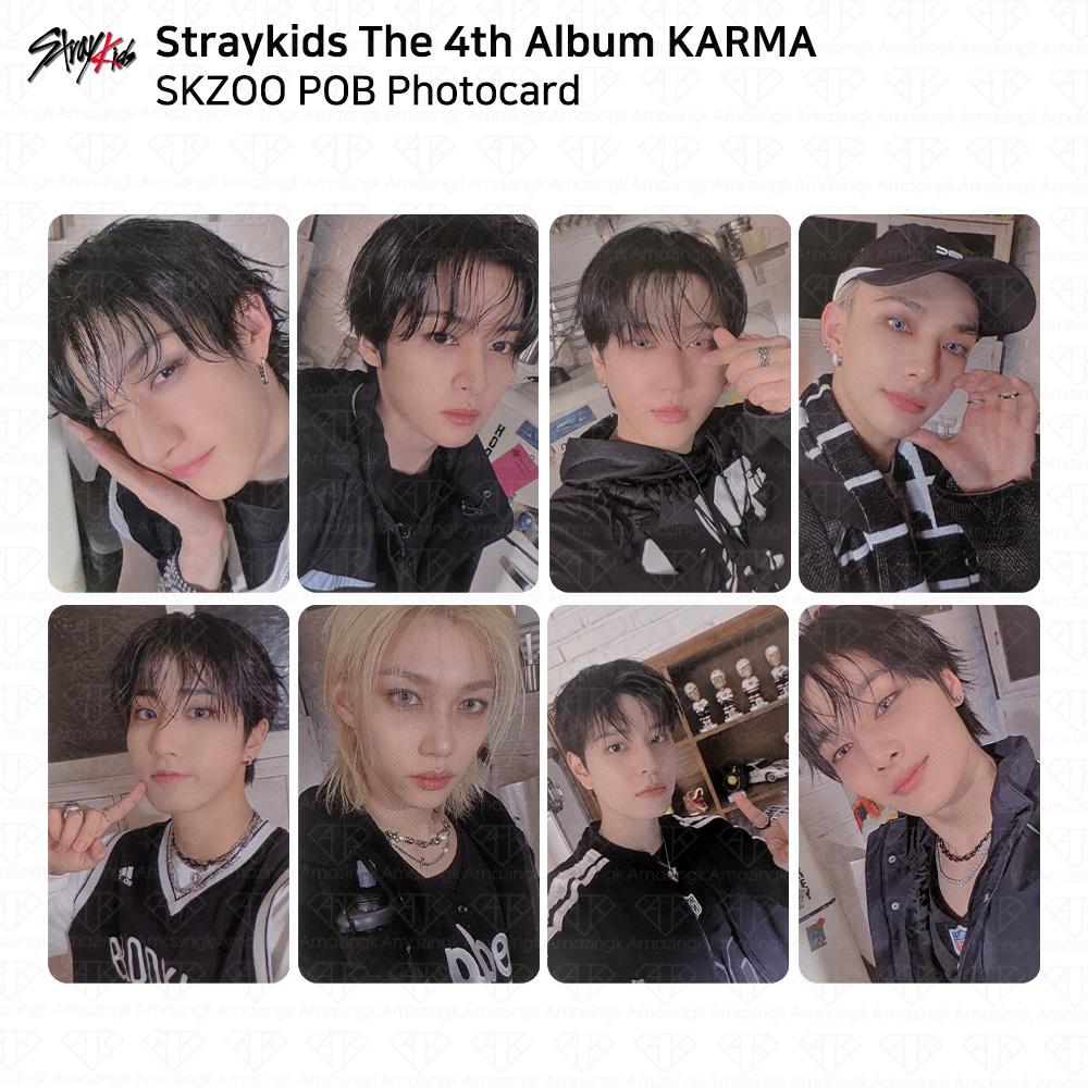 Stray Kids The 4th Album Karma SKZOO Ver. POB Photocard KPOP K-POP SKZ