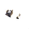 Elegant Swan Resin Sculpture European Art Music Note Figurine Creative Tabletop Ornament for Home