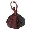 3D-gedruckter drehender Ballerina Fidget Toy Ballettänzer Erweitertes sensorisches Spielzeug Wirbelnde Spirale Stressabbau Schreibtischspielzeug für Erwachsene