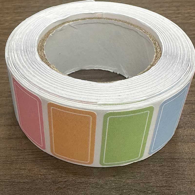 500 Sheets Waterproof Color Coded Index Tabs Sticky Labels for File Organizing Personalized Name Tags Office School Supplies