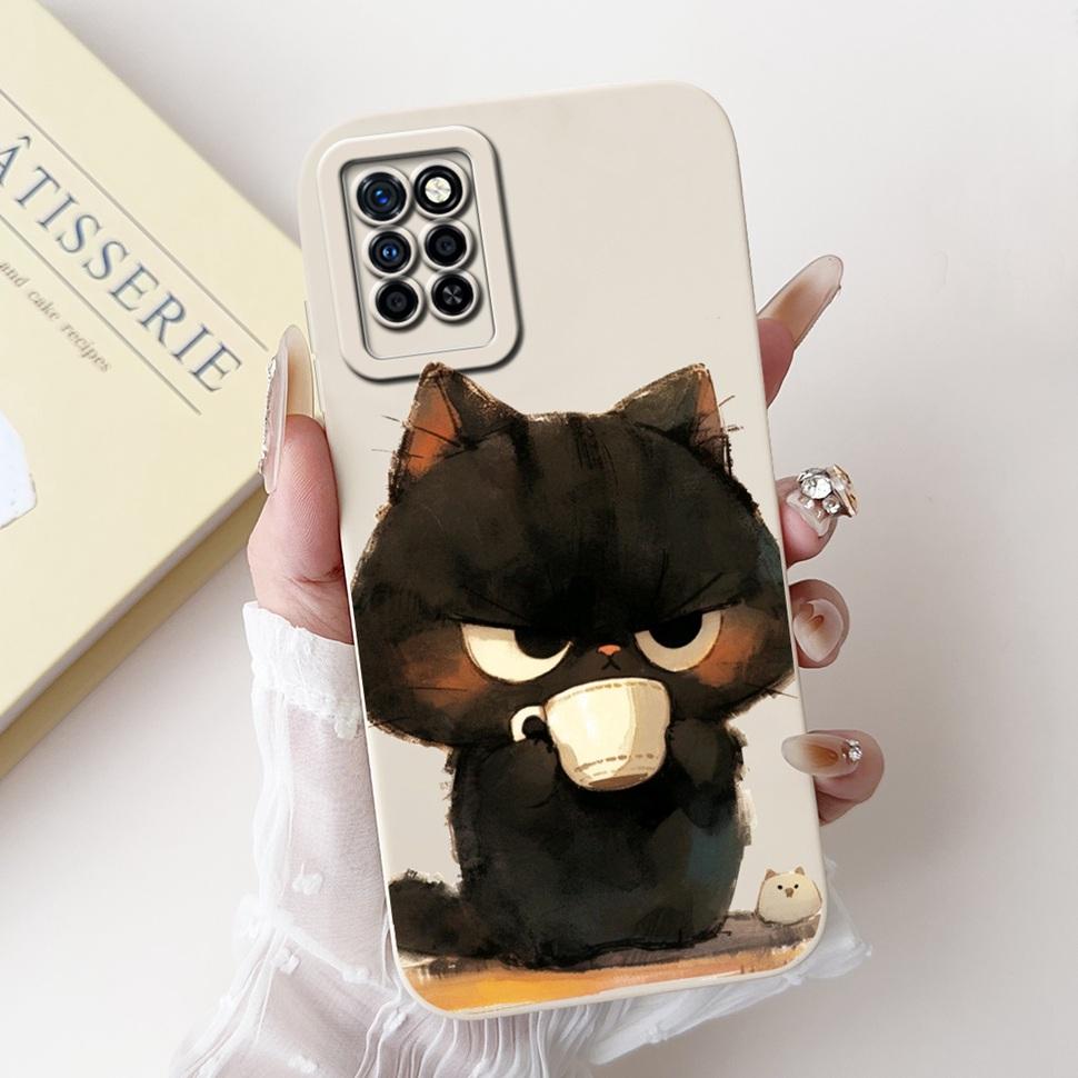 Case For Infinix Note 10 Pro Cover Pattern Animal Cartoon Silicone For Infinix Note 10 Note10 Pro X695 X695D Phone Cases Shell