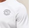Men's Summer Casual Printed Cotton T-Shirt - Round Neck, Short Sleeve, Breathable Fitness Wear