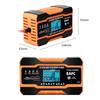 Chargeur de batterie intelligent 7 étapes 12V/24V 12A/10A - Technologie de réparation par impulsions pour l'entretien des batteries au plomb AGM GEL WET