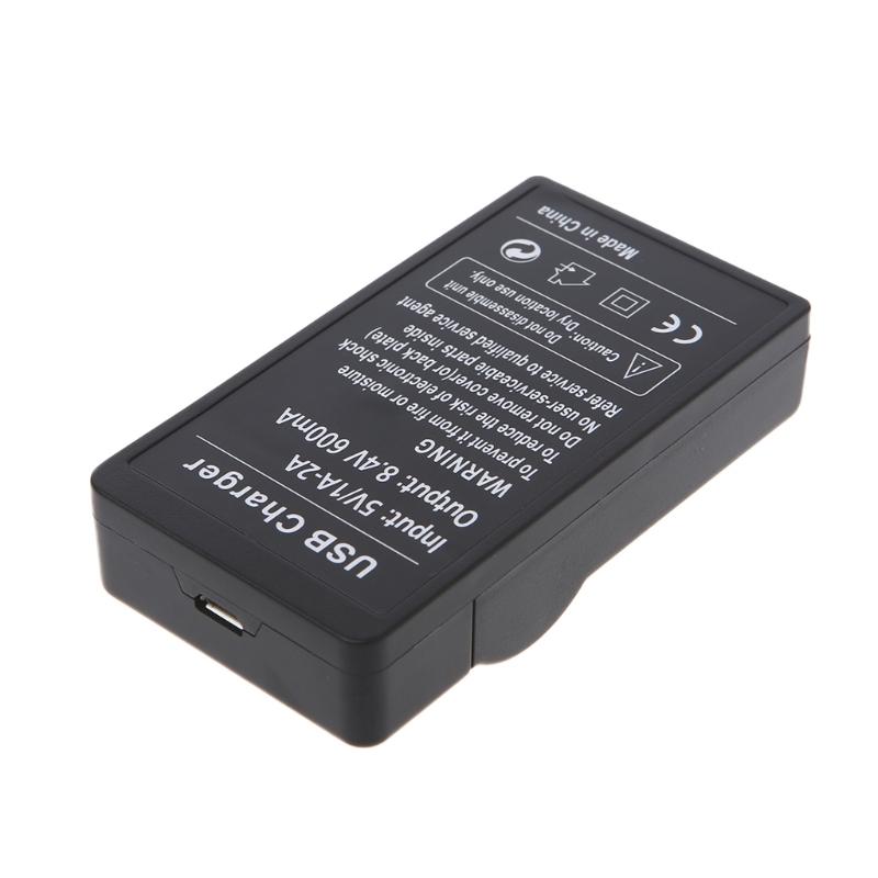 Carregador de Bateria USB para canon LP-E5 EOS 1000D 450D 500D Kiss F Kiss X2 Rebel Xsi