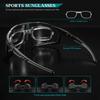 Kapvoe Photochromic Cycling Glasses UV400 Sunglasses Built-in Myopia Frame Sports Bike Eyewear Outdoor Bicycle Goggles