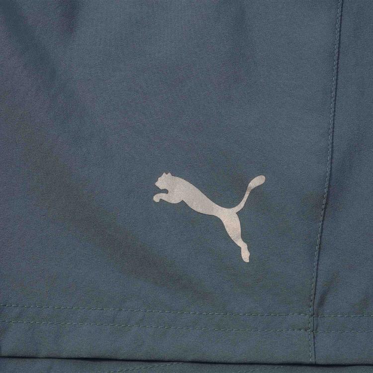 Puma Reflective Running Training Comfortable Soft Sports Shorts Men Shorts Night-Sky-Blue 520216-18