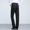 Spring and Autumn Men's Casual Pants Loose Straight Men's Pants Middle-aged Summer Thin Non-ironing Elastic Pants Men's Business Pants