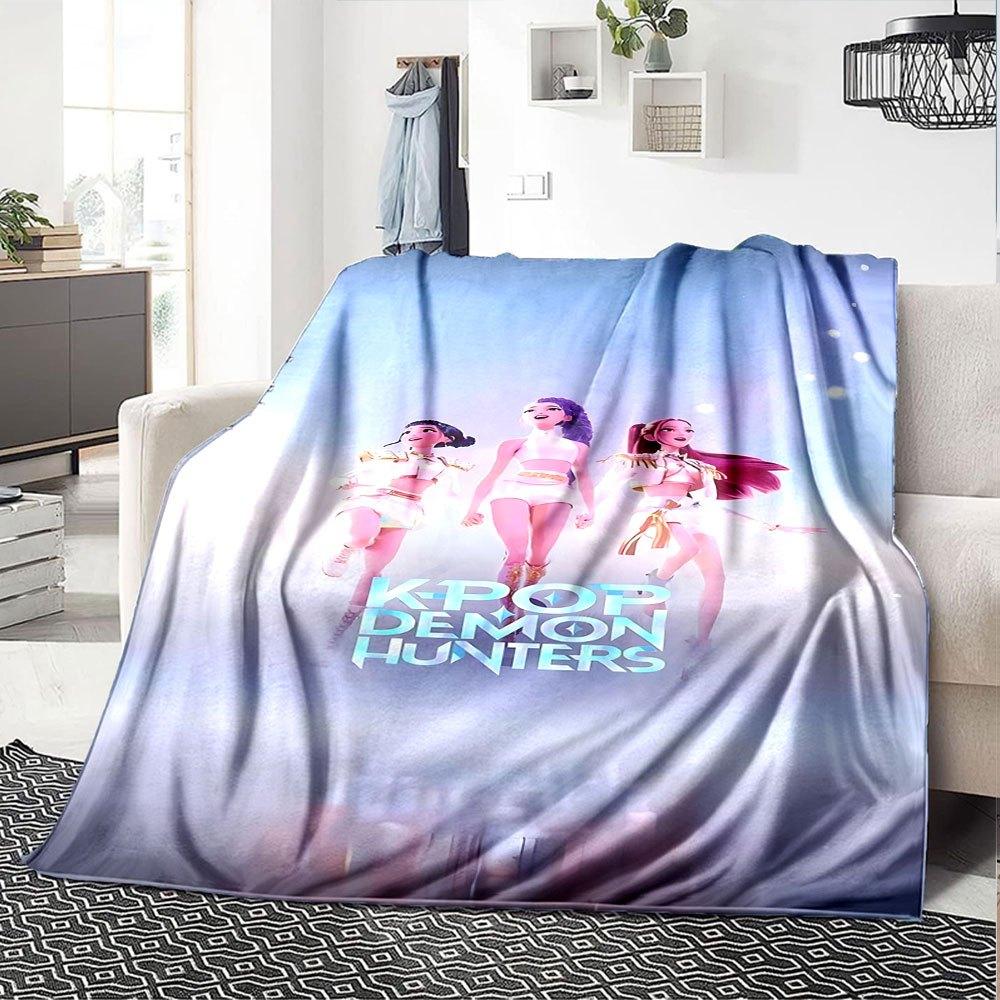1 Stück Hunter x (10) Weiche Warme Decke für Zuhause, Büro, Reisen Ganzjahres Gemütliche Bettwäsche Geschenk, Büro Gemütliches AccessoireB1
