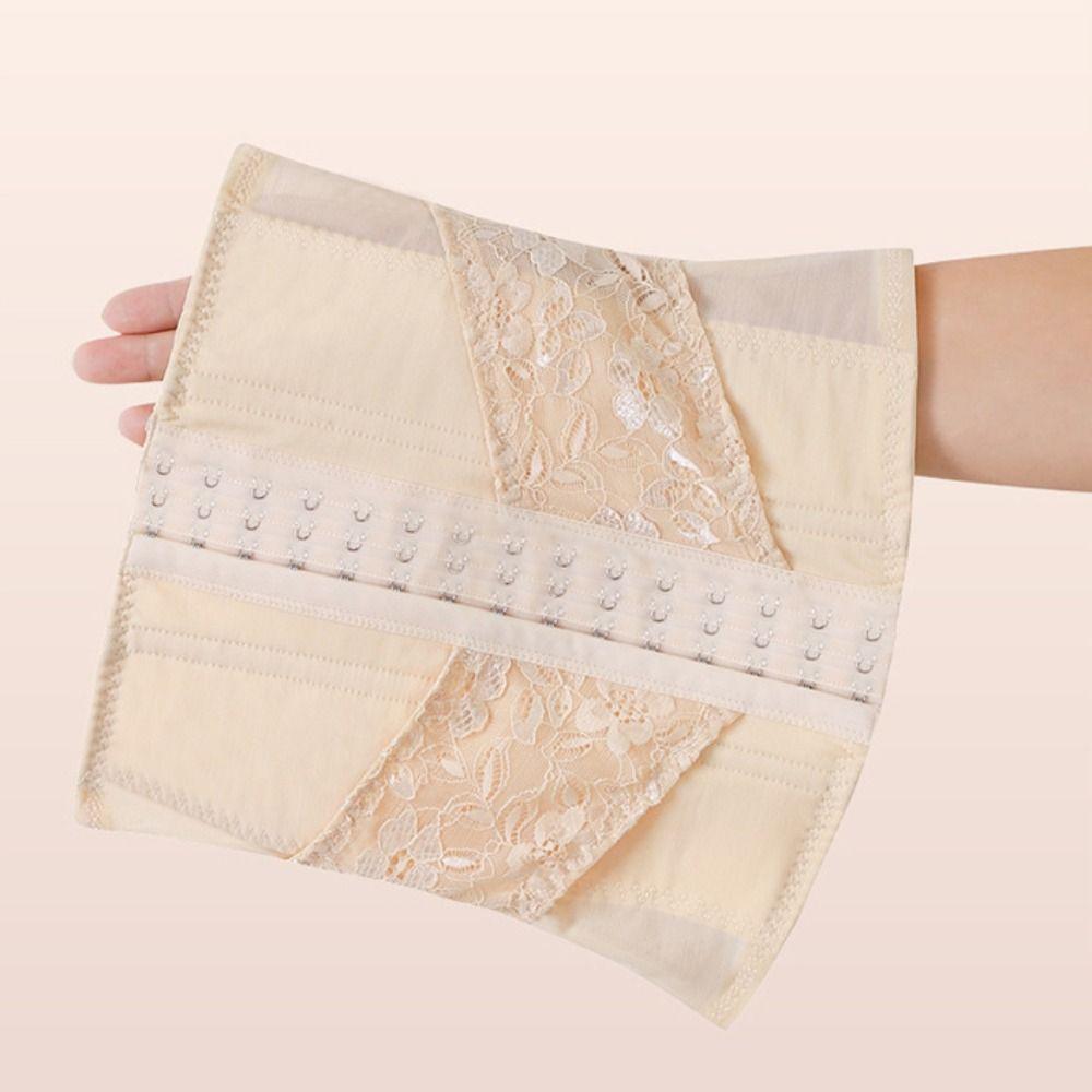 Mesh Flower Tummy Control Shapewear Seamless Girdle Body Shaper Fashion Lace Corset Belt  Summer