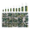 225PCS Assorted Aluminum Capacitors Comprehensive Capacitor Set Simple to Operate for DIY Electronic Projects & Repairs