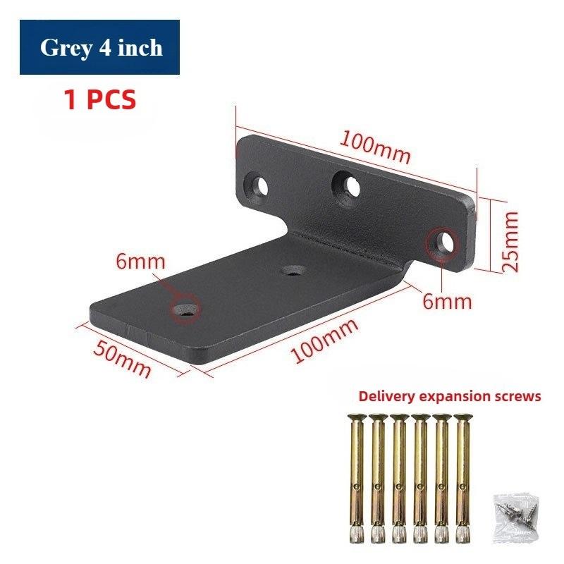 1 PCS 200kg Bearing Capacity Suspended Tripod Brackets Wall Shelf Support Hidden Wall Fixed Partition Storage Rack Shelves