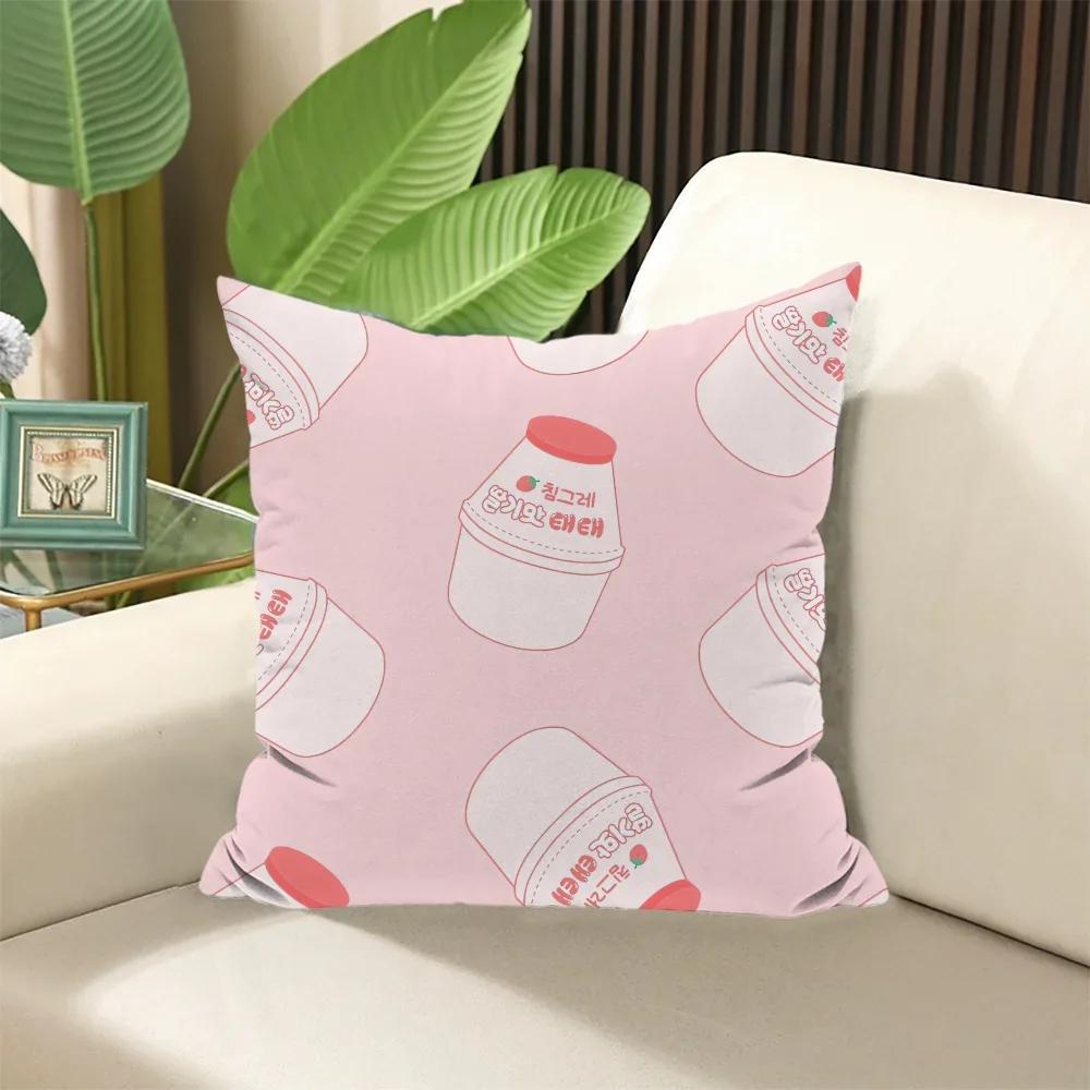 

Binggrae Подушка для сна Наволочка для подушки-подушки × Набивные подушки Декоративные подушки Чехлы для дивана Элегантные покрывала для комнаты Домашний текстиль 66x66cm жёлтый