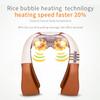 16 Massage Heads Heating Neck Shoulder Kneading Massager Cervical Health Care Back Waist Relaxation Massage Shawl