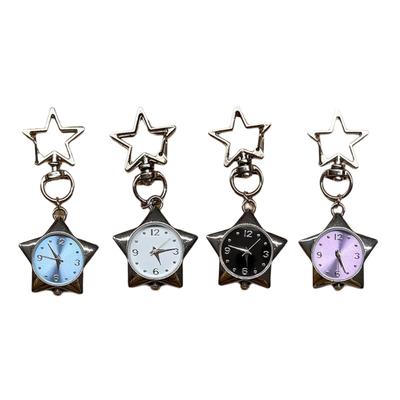 Unique Star Shaped Keychain Decoration With Gemstones Accent For Bags And Keys Vintage Modern Design