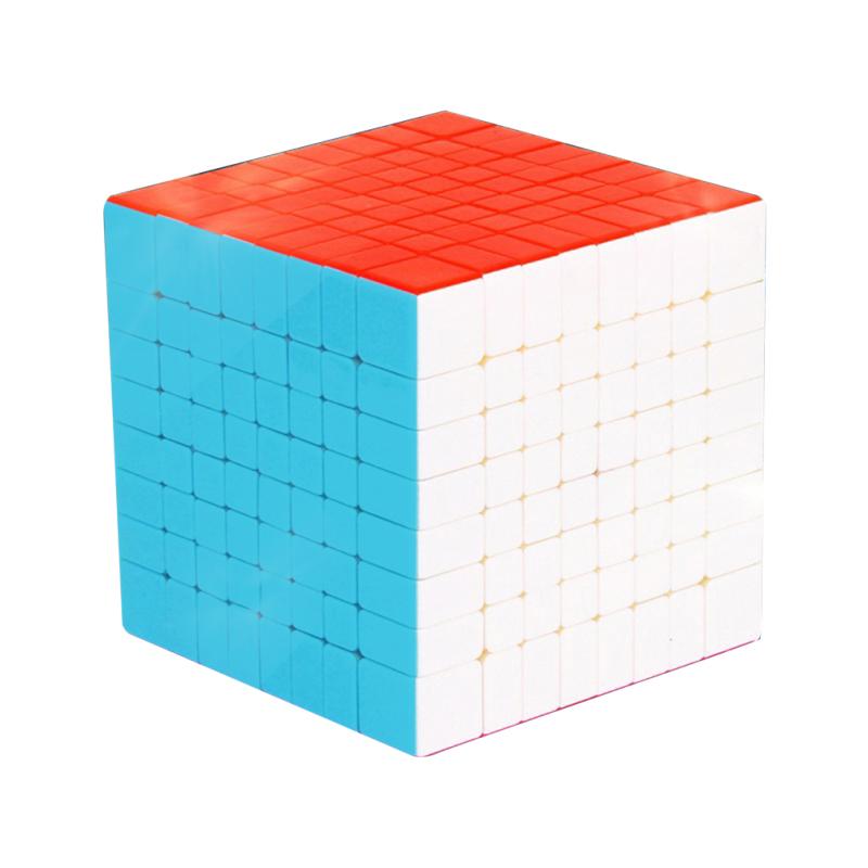 

Yuxin Little Magic 8x8x8 Magic Cube Профессиональные Speed Puzzle Cube без наклеек Развивающие игрушки для