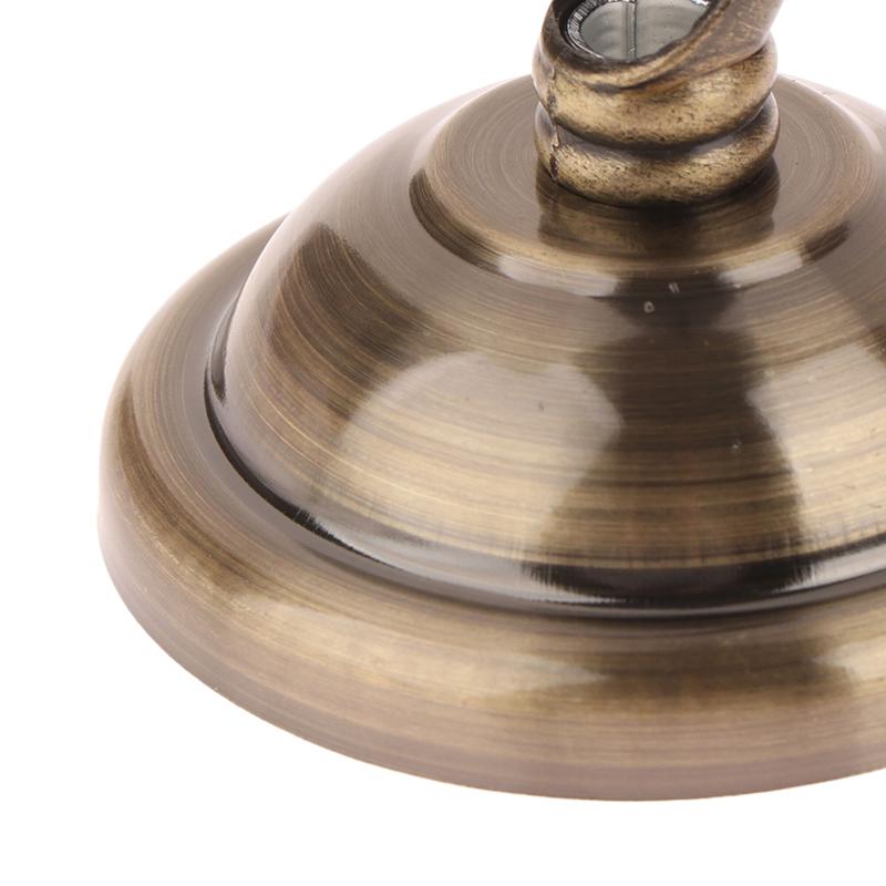 1 Set Ceiling Mount Pendant Lamp Base Black/White/Bronze/Gold/ 56Mm Diy Round Iron Hook Ceiling Plate Base
