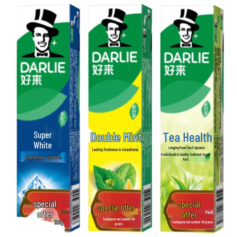 

Darlie Ultra White Tea Care Longjing Green Tea Toothpaste