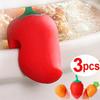 3/1 Stück Silikon-Falsche Chili für Topfdeckel-Clips Überlaufschutz-Stöpsel Küche Gekocht Hitzebeständig Topfdeckel-Heber Auslaufschutz-Gestell