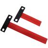 Einfach zu bedienen 138mm Holzbearbeitung Aluminiumlegierung Loch Präzisionsmarkierung für T-Lineal Einfach zu bedienen Holzbearbeitungslineal