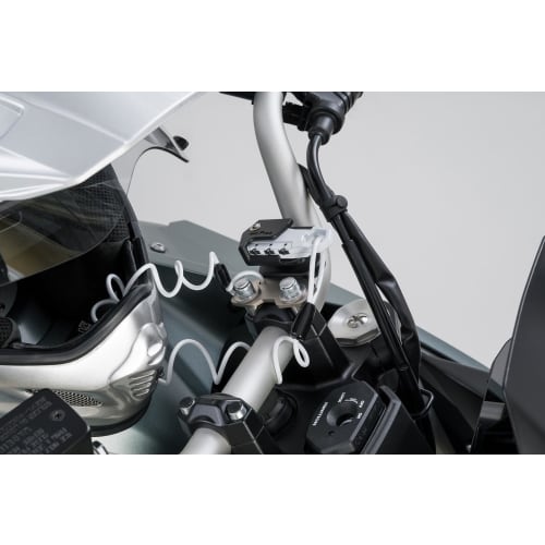 TANAX MF-4776 Motorcycle Anti-Theft Helmet Wire Lock Handle Clamp Mounting Coil Olive 3 Digit Dial Lock 1000m