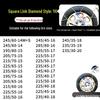 Winter Emergency Stainless Steel Anti-Skid Tire Chains for Cars, Trucks, and Vans