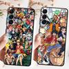 Phone Cover Case for Samsung Galaxy A52 A36 A32 A26 A72 A23 A55 A41 A24 A53 A35 A25 A71 A73 A51 A22 Anime One Piece Luffy