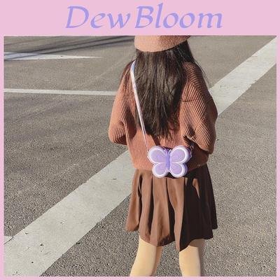 Adorable Mini Butterfly Bow Silicone Crossbody Bag For Girls Stylish And Cute