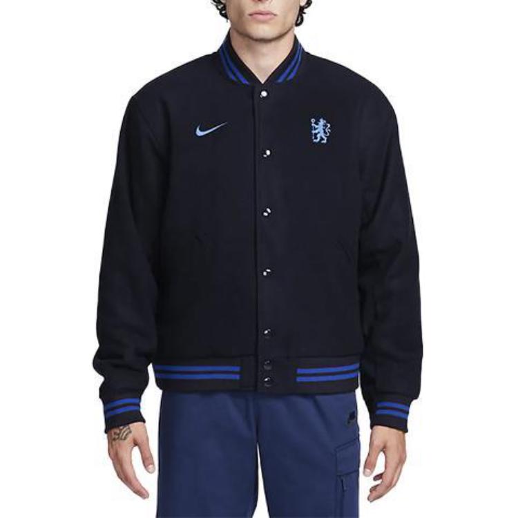 New Nike Jackets Men's Asphalt Blue FB2132-426