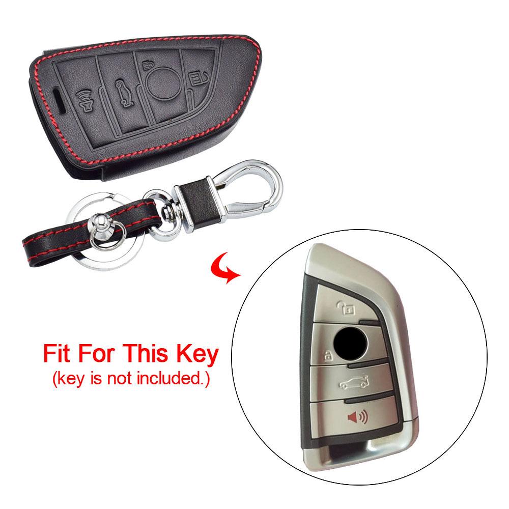 Leder Autoschlüssel Hüllen Fernbedienung Schutzhülle Tasche Für BMW 1 3 5 7 Serie X3 X4 X5 X6 X7 Z4 Mini Cooper S R50 R53 Countryman Clubman F55 F56 F57