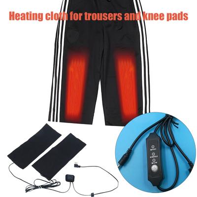 (SU)Pants Heating Sheet Vest Flexible Heating Cloth Wear-resistant Washing