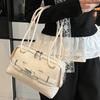 Simple and High-end Underarm Bag Women's Fashion Shoulder Bag Spring New Niche Trendy Portable Women's Bag