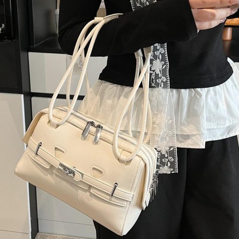 Simple and high-end underarm bag women's fashion shoulder bag spring new niche trendy portable women's bag