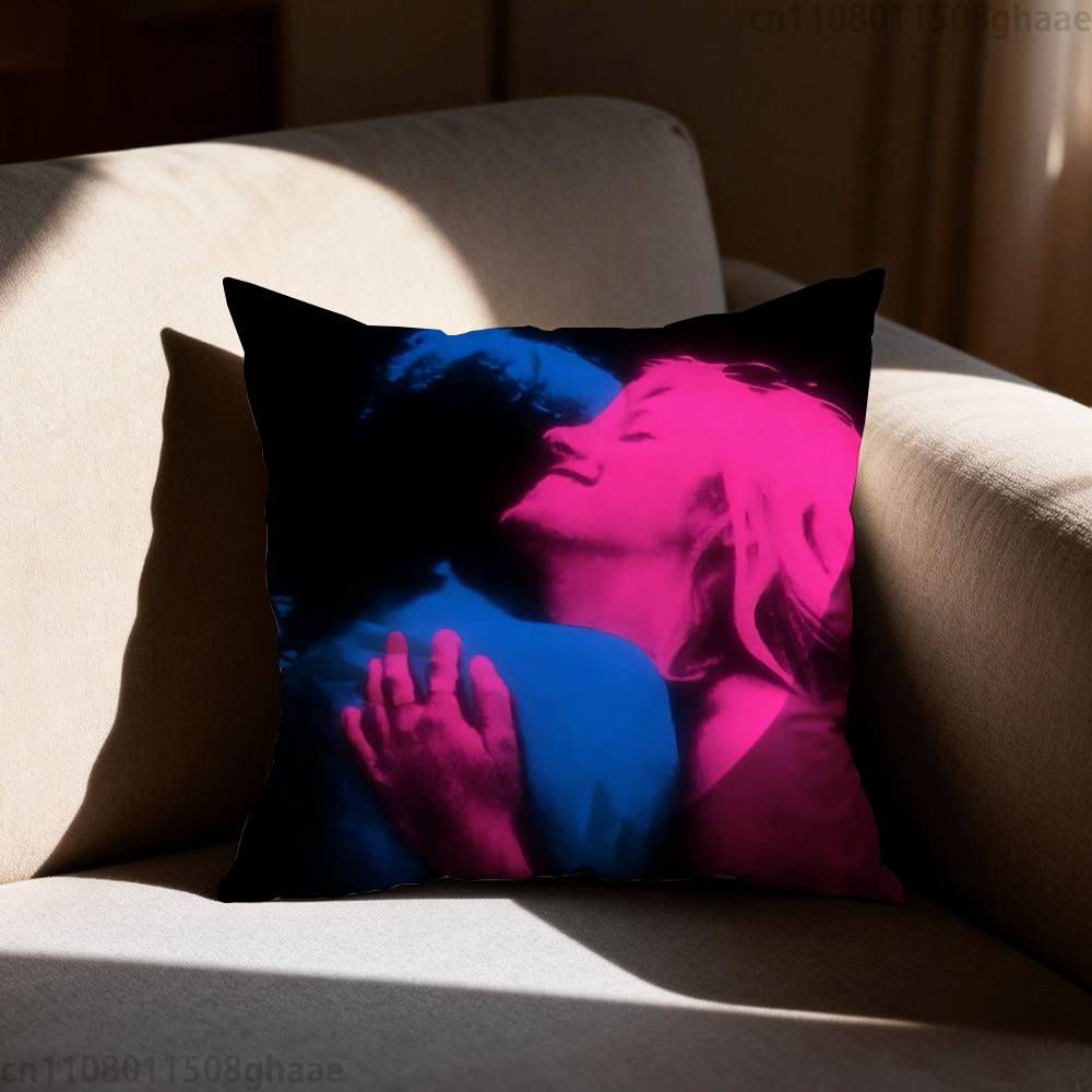 Tv Girl Pillow Case Sofa Living Room Bedroom Headboard Backrest Cushion Square Cushion Nap Time