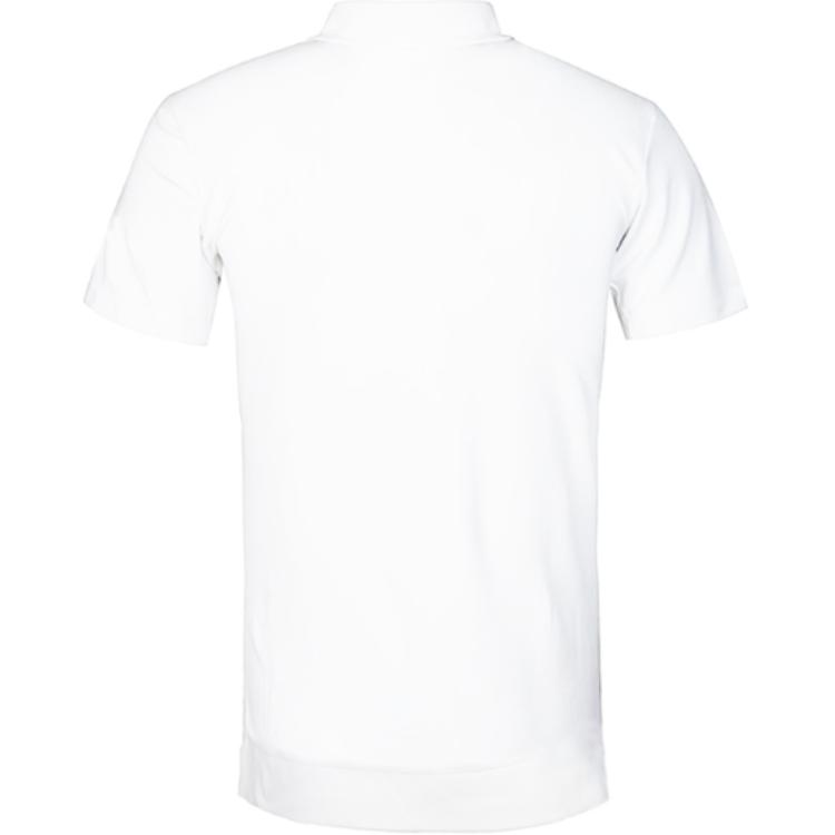 Adidas Lifestyle Casual Series Polo Short Sleeve T-Shirt Men Tops White DM5205